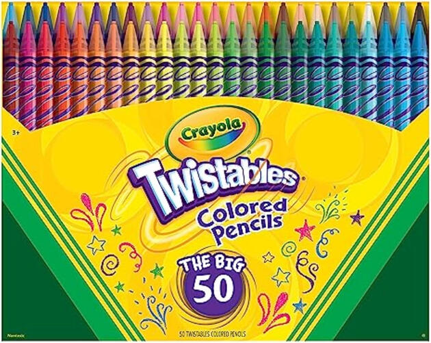crayola twistable colored pencils