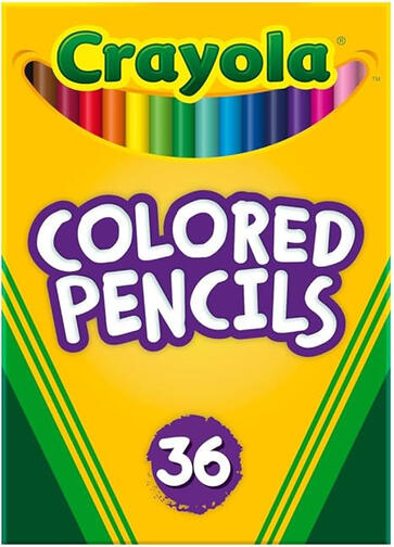 crayola colored pencils set 36 count
